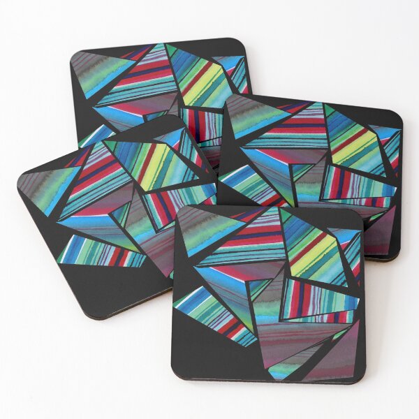 Item preview, linear shards 1 black designed and sold by AnnaBaldon.