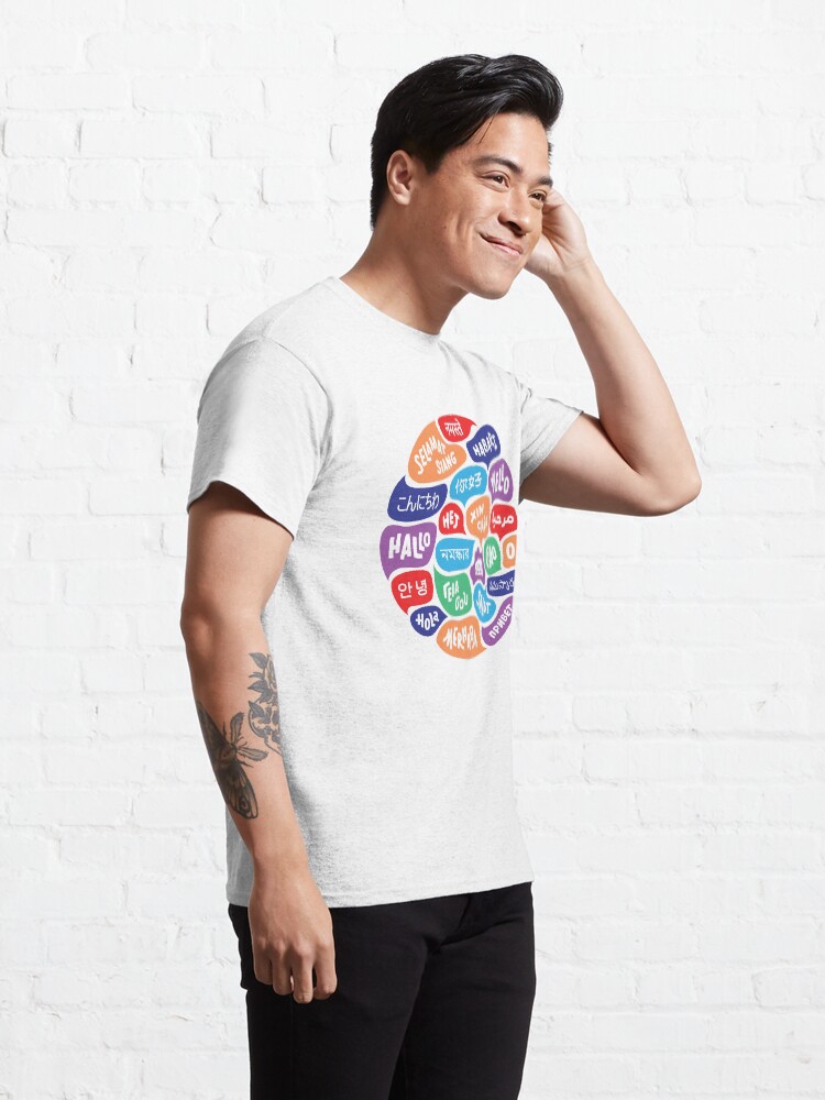 Alternate view of Hello! Sydney Lingos Classic T-Shirt