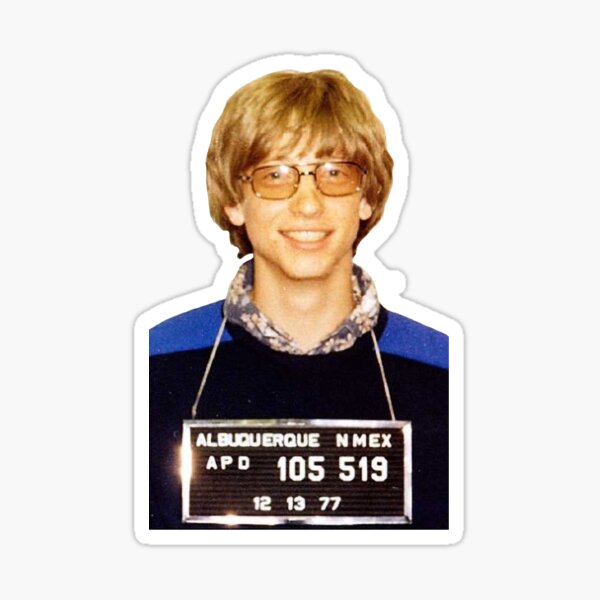 Item preview, Bill Gates Mugshot designed and sold by reilytribble.