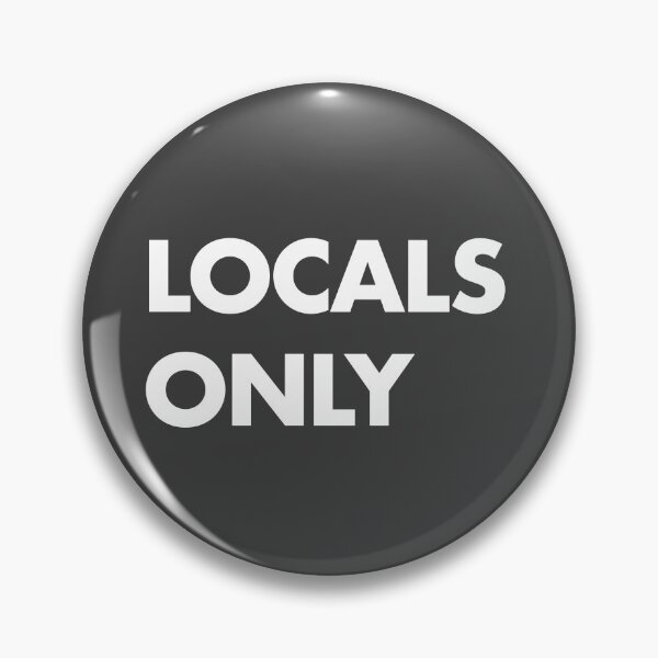 Item preview, Locals Only White designed and sold by erinopar.