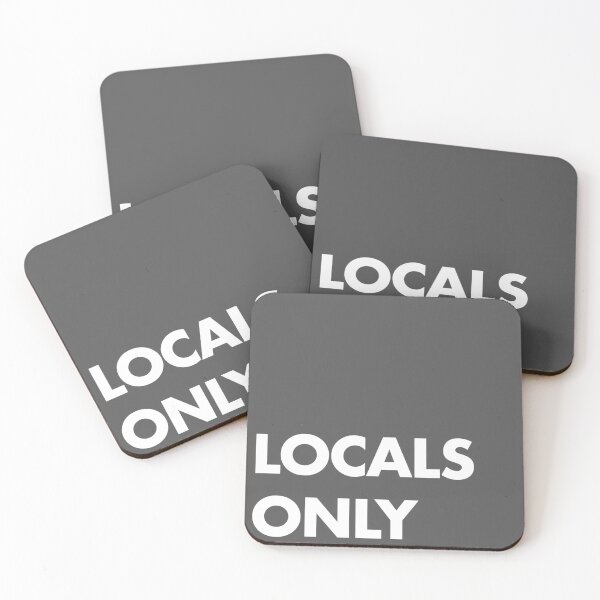 Item preview, Locals Only White designed and sold by erinopar.