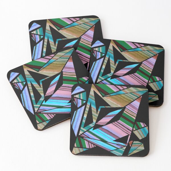 Item preview, linear shards 2 black designed and sold by AnnaBaldon.