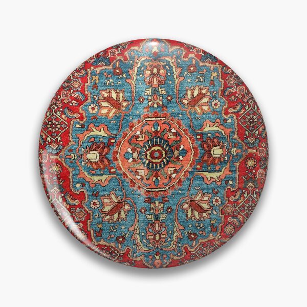 Item preview, Bidjar Antique Kurdish Northwest Persian Rug  Print designed and sold by Vicky Brago-Mitchell®.