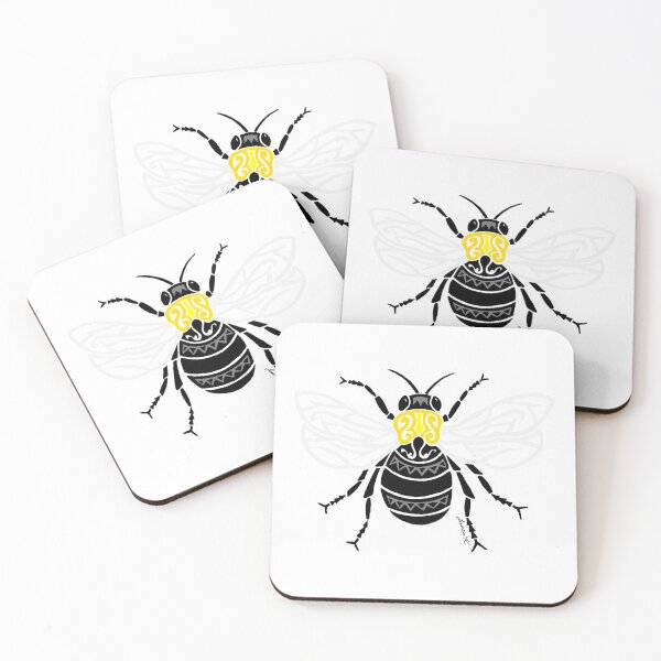 Item preview, Franklin's Bumble Bee Tribal Design  designed and sold by KitayamaDesigns.