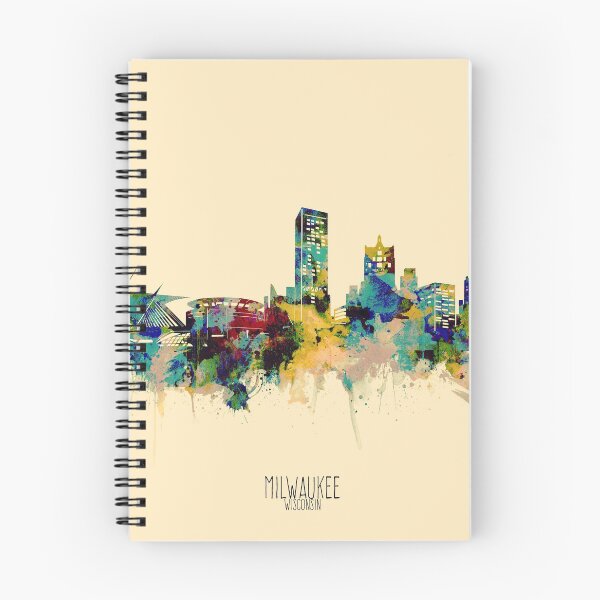 Item preview, milwaukee skyline designed and sold by BekimART2.