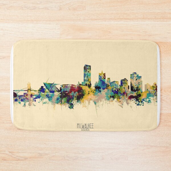 Item preview, milwaukee skyline designed and sold by BekimART2.