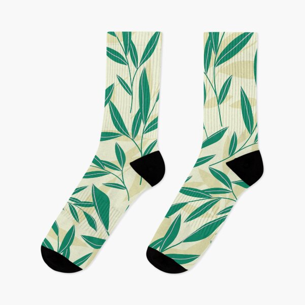 Item preview, Green Leaves Repeat Print designed and sold by Kova  Rose.