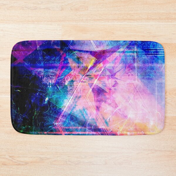 Item preview, Pretty Rainbow Hues on Shattered Broken Abstract Background designed and sold by IncrediVFX.