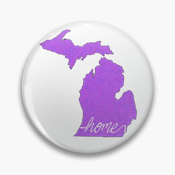 Item preview, Michigan - Purple (v.3) designed and sold by sydneykelley01.
