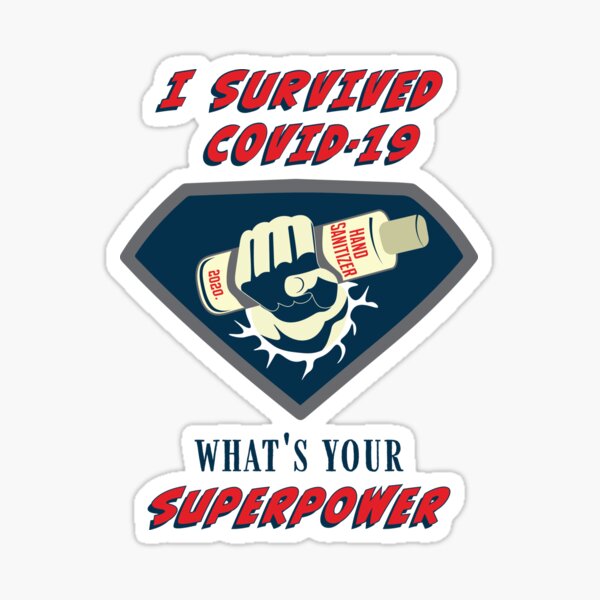 COVID-19 SURVIVOR Sticker