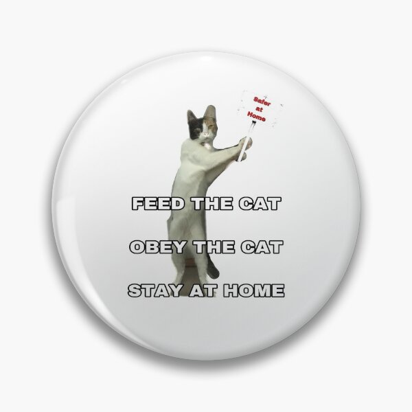 Item preview, Cats says STAY AT HOME designed and sold by PrissyMarie.