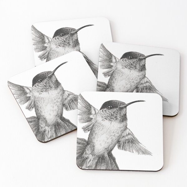 Item preview, Humming bird (pigma micron) hand drawn designed and sold by Remy NININ.