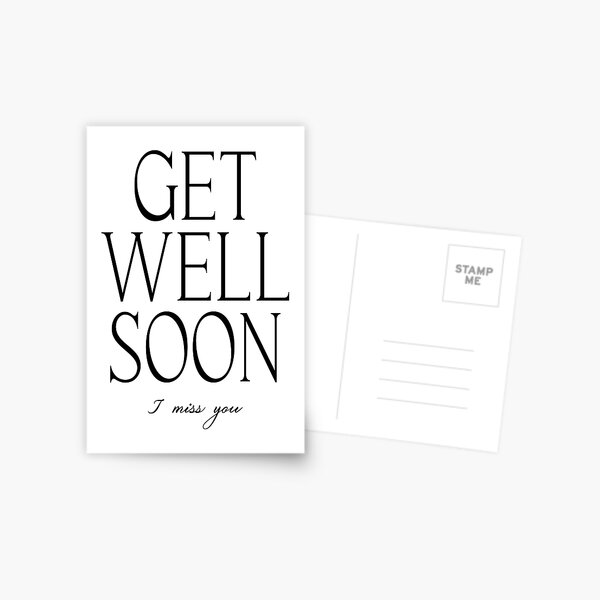 Item preview, Get Well Soon designed and sold by OrangeSunStudio.