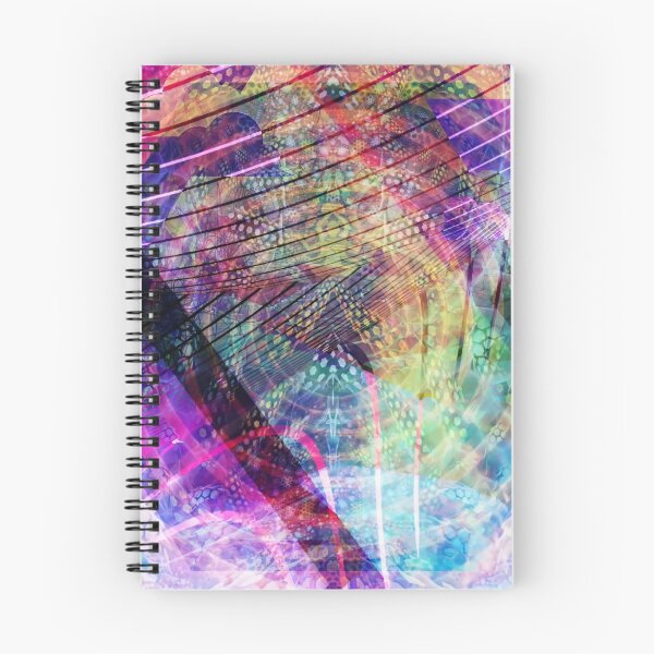 Item preview, Meditation and Wavy Blue and Pink Geometric Fractal Shapes designed and sold by IncrediVFX.