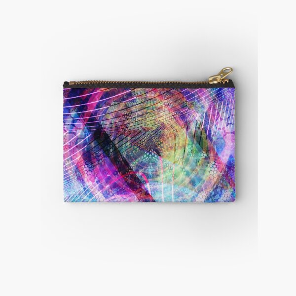 Item preview, Meditation and Wavy Blue and Pink Geometric Fractal Shapes designed and sold by IncrediVFX.