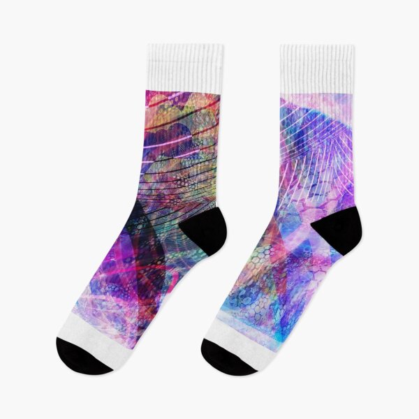 Item preview, Meditation and Wavy Blue and Pink Geometric Fractal Shapes designed and sold by IncrediVFX.