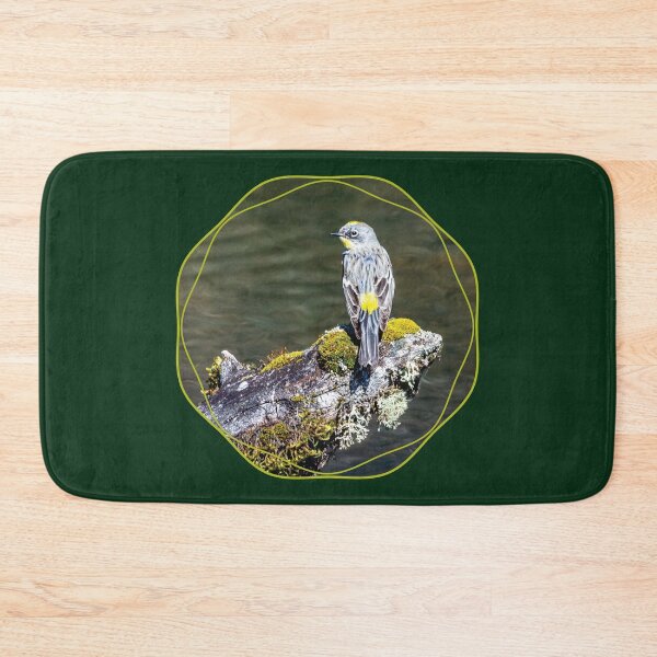 Item preview, Yellow-Rumped Warbler at Ridgefield National Wildlife Refuge designed and sold by AvocaSpring.