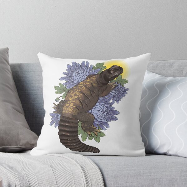 Item preview, Os the Uromastyx with Chrysanthemum designed and sold by Paige Penrose.