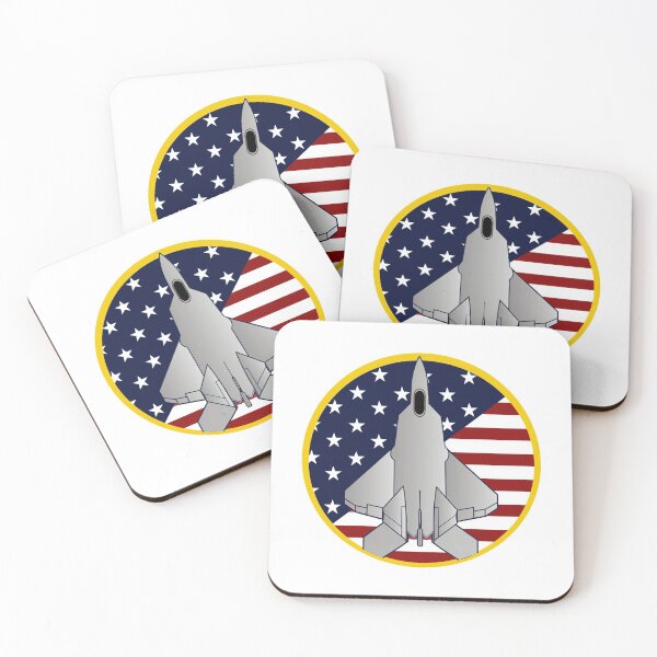 Item preview, F-22 Raptor Logo designed and sold by Nikki SpaceStuffPlus.