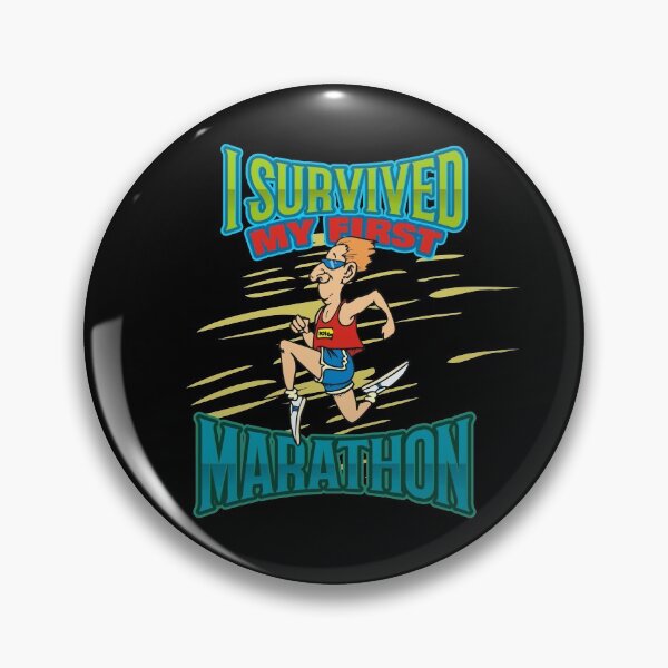 Item preview, I Survived My First Marathon designed and sold by Dubbra.