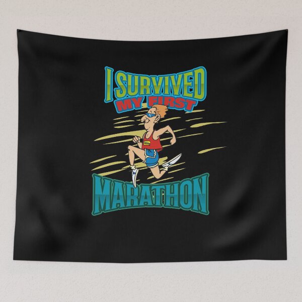 Item preview, I Survived My First Marathon designed and sold by Dubbra.