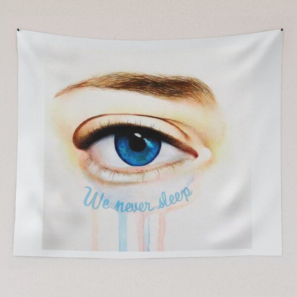 Item preview, We never sleep (Left) designed and sold by monpetitbambino.