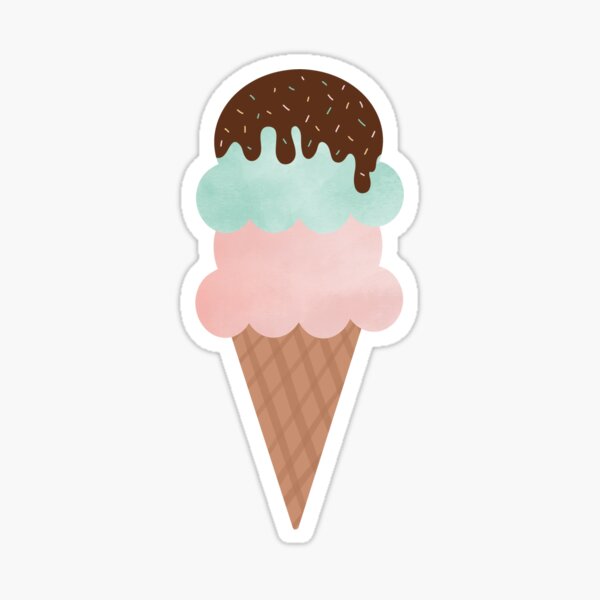 Item preview, ice cream cone designed and sold by JoyandIvy.