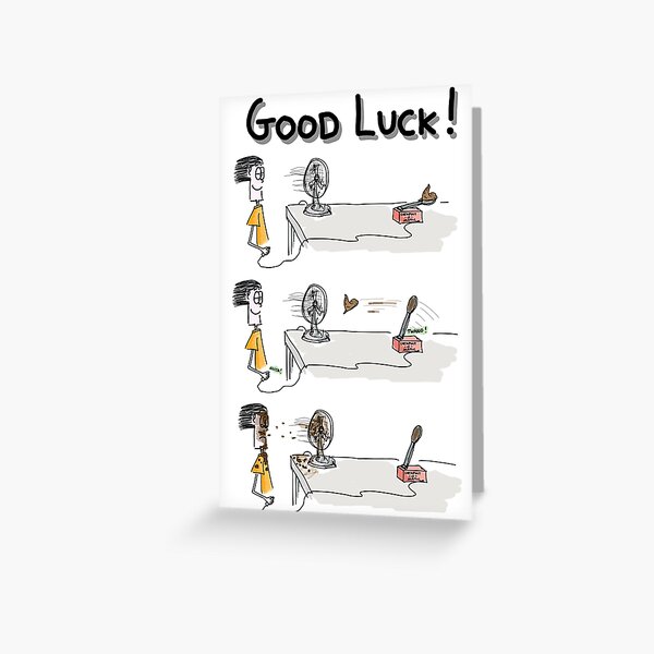 Good Luck! Greeting Card