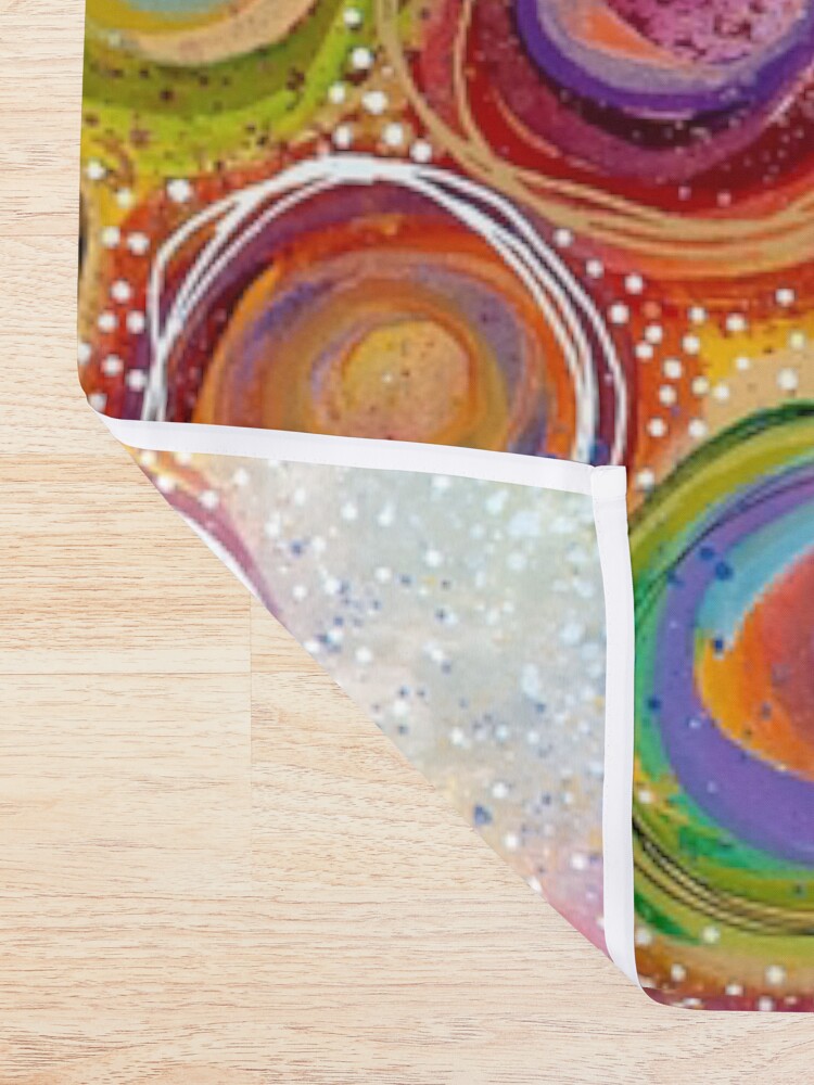 Alternate view of A Garden Shower Curtain