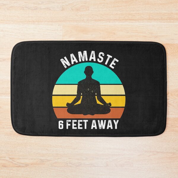 Item preview, Namastay 6 Feet Away #1 designed and sold by SalahBlt.