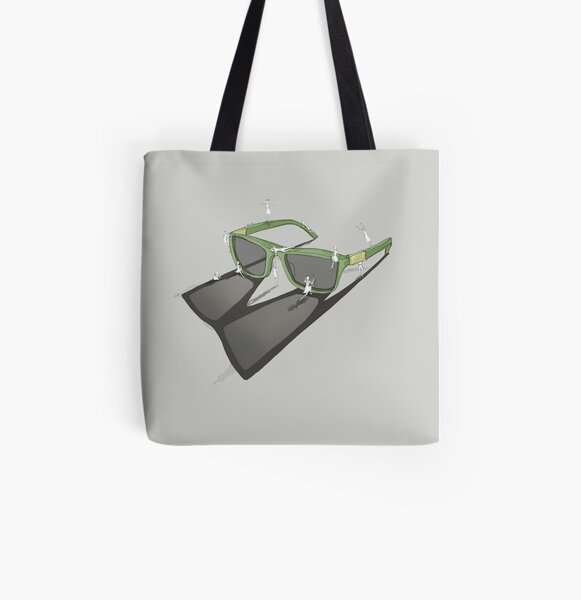 Ändere deinen Blickwinkel - Sonnenbrille Allover-Print Tote Bag