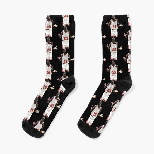 Michael Jordan Shrug Socks