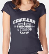 Cerulean Swimming Team Women's Fitted Scoop T-Shirt