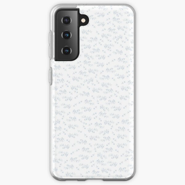 Blaue Rosen Samsung Galaxy Flexible Hülle