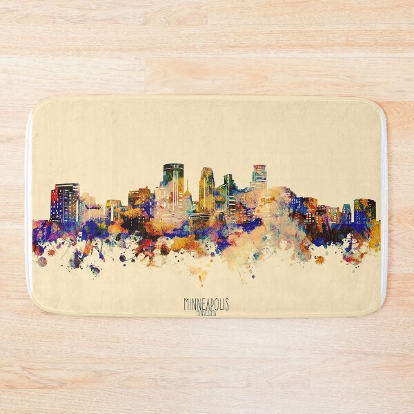 Item preview, minneapolis skyline designed and sold by BekimART2.