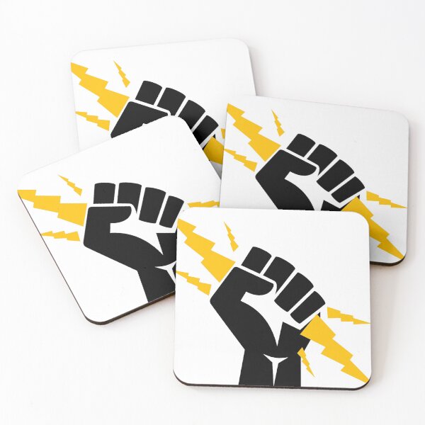 Item preview, Fist Power Electricity illustration designed and sold by bestoffers.