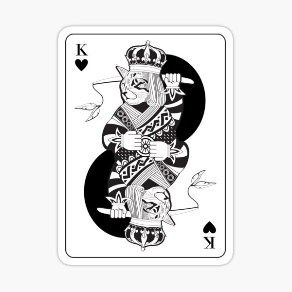 King Meeple Sticker