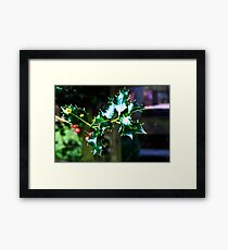 "Holly" Design! Framed Print