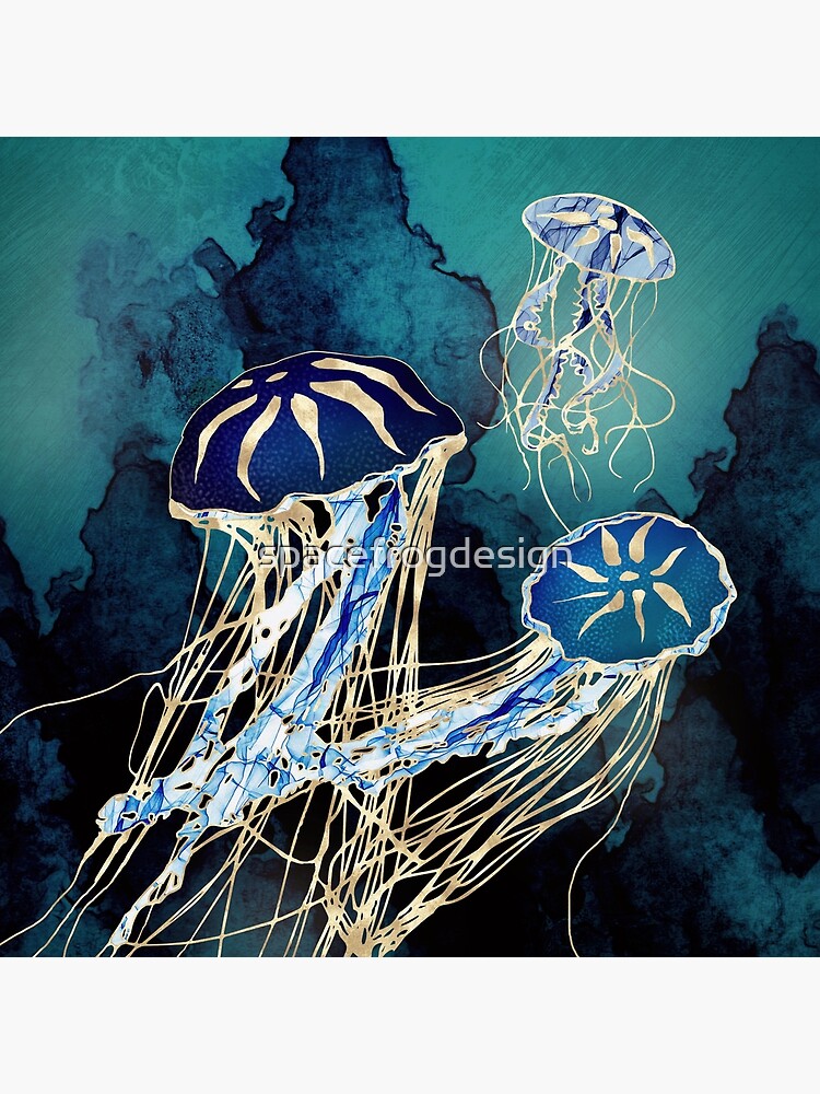Metallic Jellyfish III by spacefrogdesign