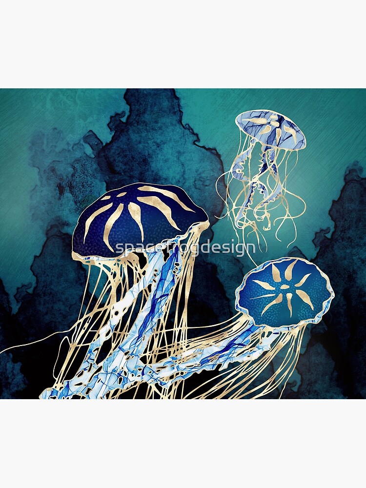 Metallic Jellyfish III by spacefrogdesign