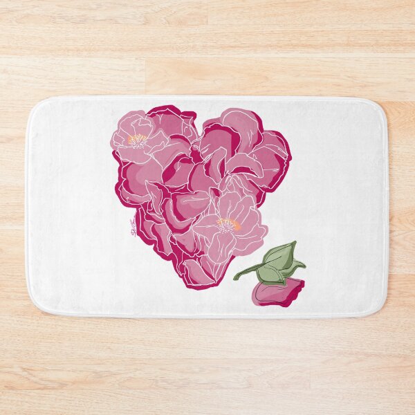 Item preview, Heart of flowers designed and sold by Barbara Baumann Illustration.
