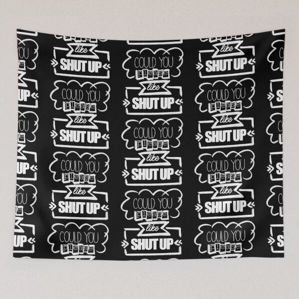 Item preview, Could you please like shut up ?! designed and sold by BaristaRebel.