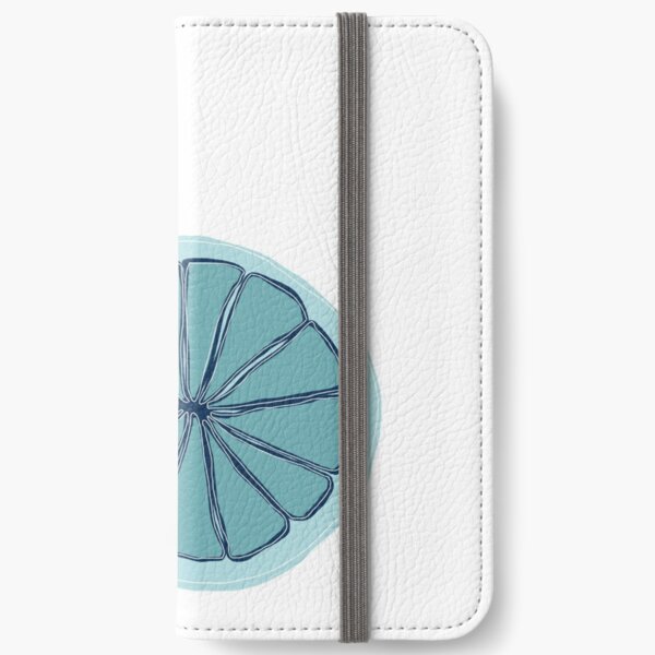 Everything is blue iPhone Flip-Case