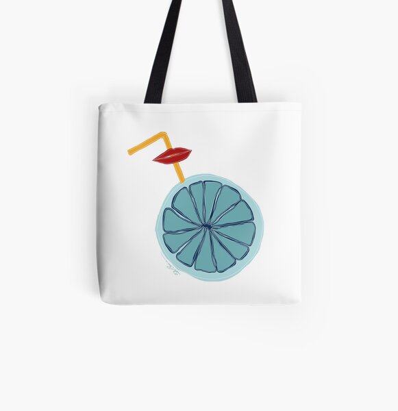 Everything is blue Allover-Print Tote Bag