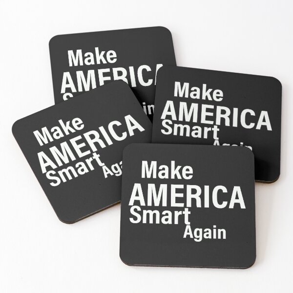 Item preview, Make America Smart Again designed and sold by RedoneDesignART ⭐⭐⭐⭐⭐.