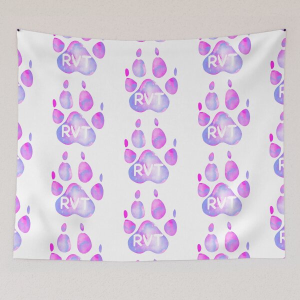 Item preview, RVT- Registered Veterinary Technician Paw Print designed and sold by dannydoesarts.