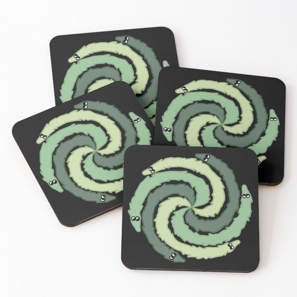 Item preview, worm vortex green designed and sold by shipyard.
