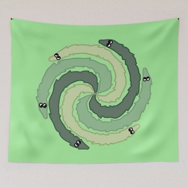 Item preview, worm vortex green designed and sold by shipyard.