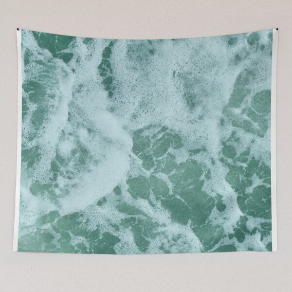 Item preview, Ocean seafoam background designed and sold by PeterProtozoa.