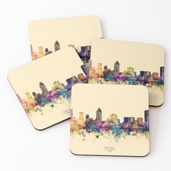 Item preview, montreal skyline designed and sold by BekimART2.